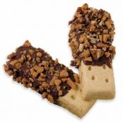 CHOCOLATE TOFFEE SHORTBREAD FINGERS